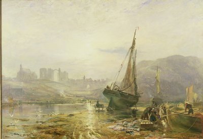 Holy Island: Lindisfarne by Samuel Bough